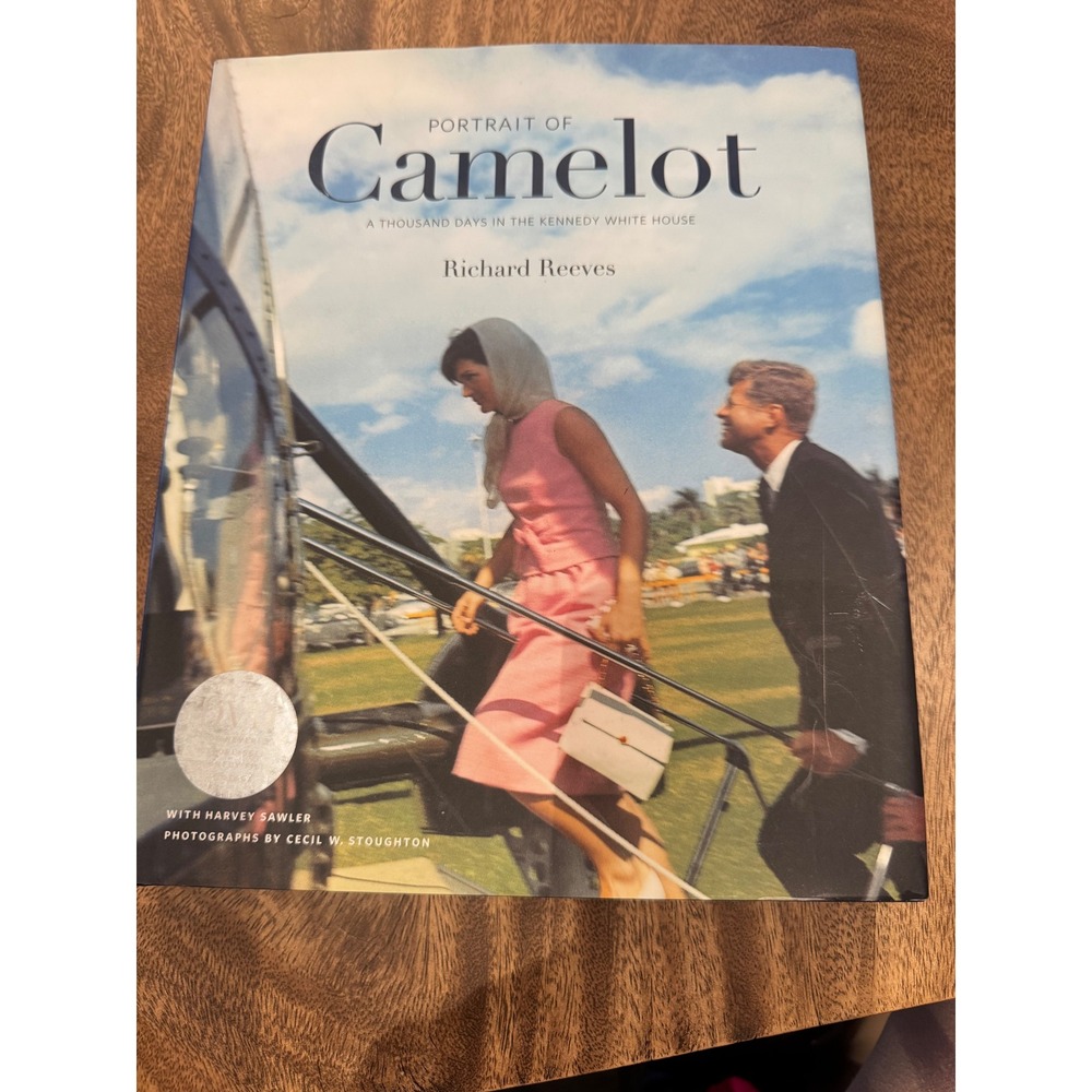 Portrait of Camelot JFK Kennedy White House Richard Reeves Hardcover Book DVD